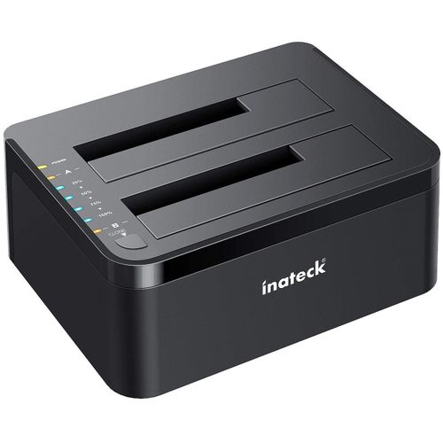 Inateck Dock Disque durs USB 3.0 pour SATA de 2,5/3,5"" SSD/HDD, Compatible UASP
