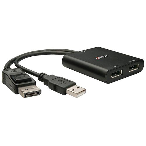 Lindy Hub MST DisplayPort 1.2, 2 Ports