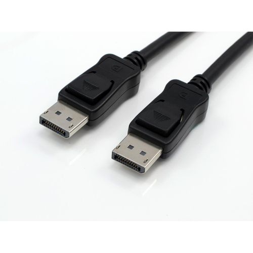 Accell Câble DisplayPort B142C-003B UltraAV vers DisplayPort 1.2 avec clapets, 1 m Emballage sous Sachet Plastique 6.6 Feet (2 Me