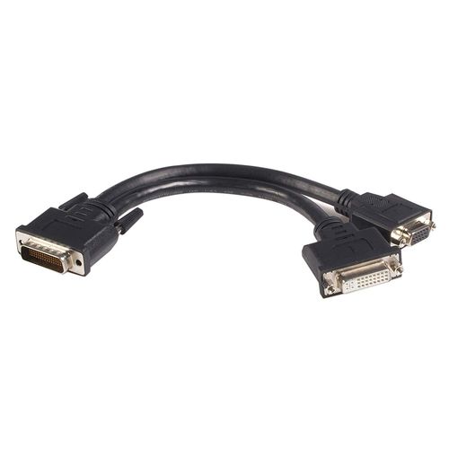 StarTech.com DMSDVIVGA1 Câble 20 cm LFH 59 mâle vers femelle DVI I VGA DMS 59