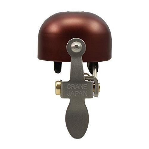 Crane E-Ne Bell (Clamp Band Mount) Sonnette Mixte Adulte, Brown