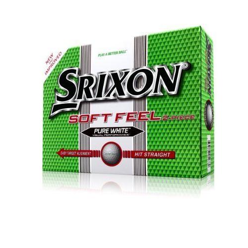 Srixon Soft Feel Balles De Golf Pour Homme Blanc