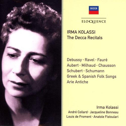 The Decca Recitals : Debussy - Ravel - Faure - Aubert - Michaud - Chausson - Schubert - Schumann - Greek & Spanish Folk Songs - Arie Antiche