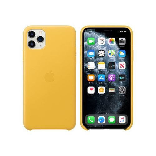 Apple - Coque De Protection Pour Téléphone Portable - Cuir, Aluminium Usiné - Citron Meyer - Pour Iphone 11 Pro Max