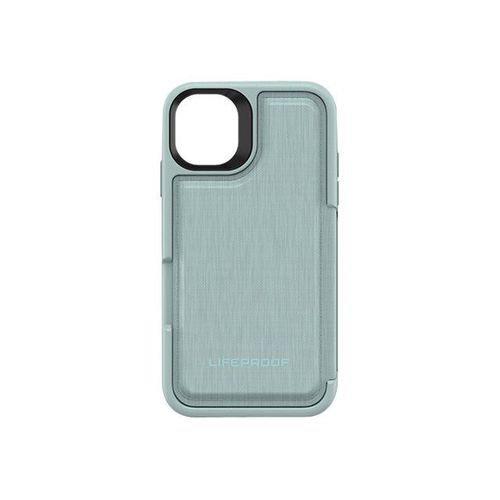 Lifeproof Flip - Étui À Rabat Pour Téléphone Portable - Nénuphar, Bleu Clair / Vert - Pour Apple Iphone 11