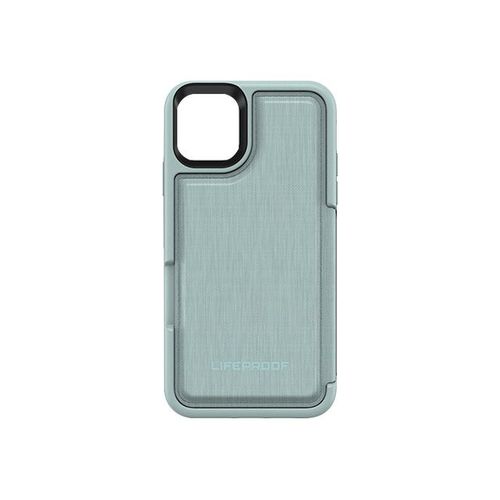 Lifeproof Flip - Étui À Rabat Pour Téléphone Portable - Nénuphar, Bleu Clair / Vert - Pour Apple Iphone 11 Pro Max