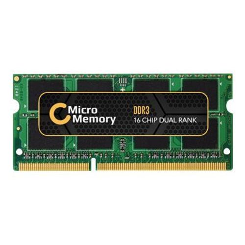 CoreParts - DDR3 - module - 8 Go - SO DIMM 204 broches - 1600 MHz / PC3-12800 - 1.35 V - mémoire sans tampon - non ECC - pour Compaq 15; HP 255 G3; Pavilion Laptop 17; Pavilion TouchSmart 17;...