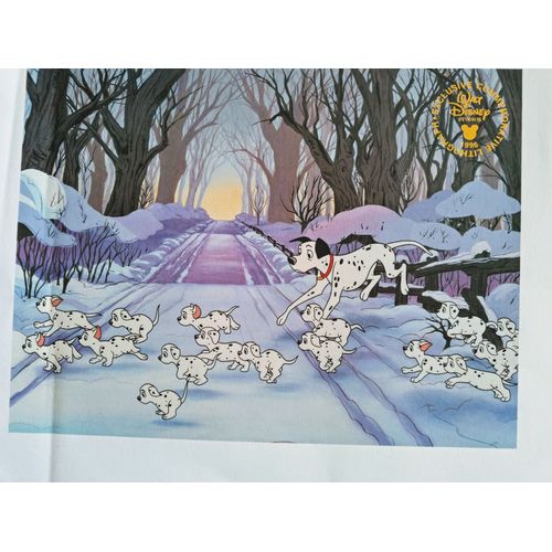 Walt Disney Les 101 Dalmatiens Litho 1996