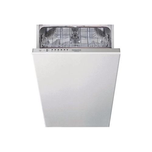 Hotpoint Ariston HSIE 2B19 - Lave vaisselle Blanc - Intégrable - largeur : 44.8