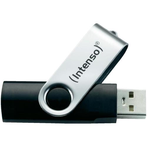 Cle USB 2.0 Intenso Basic Line 16Go Noir Argent