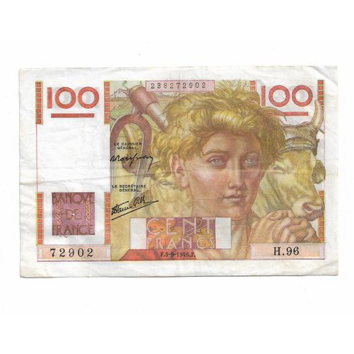Billet De 100 Francs 1946