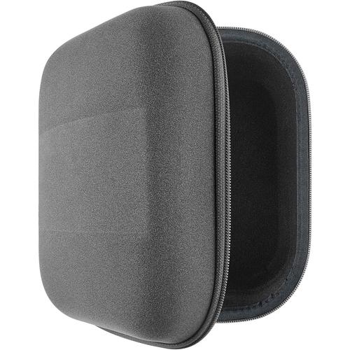 Shield Étui pour écouteurs Supra-Auriculaires de Grande Taille, Coque Rigide de Rechange avec Rangement de câbles, Compatible avec Sony MDR-Z1R, Denon AH-D9200 (Microfibre Gris)