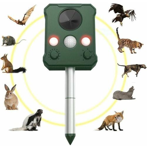 Répulsif Solaire À Ultrasons Répulsif Solaire Pour Animaux De Compagnie Répulsif Solaire Ip65 Répulsif À Ultrasons Répulsif À Ultrasons Pour Animaux De Compagnie Pour Souris Anti-Animaux De Jardin