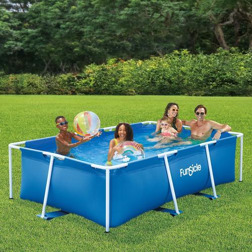 Piscine tubulaire rectangulaire Funsicle 2,60 m x 1,60 m x 0,66 m