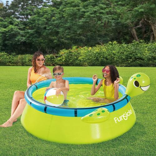 Piscine auto stable tortue Funsicle Ø1,83m x51cm