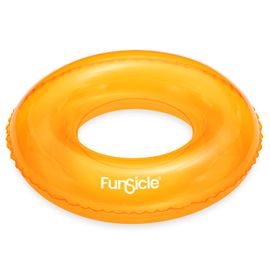 Bouée Funsicle Jaune Pour Piscine 66x18cm