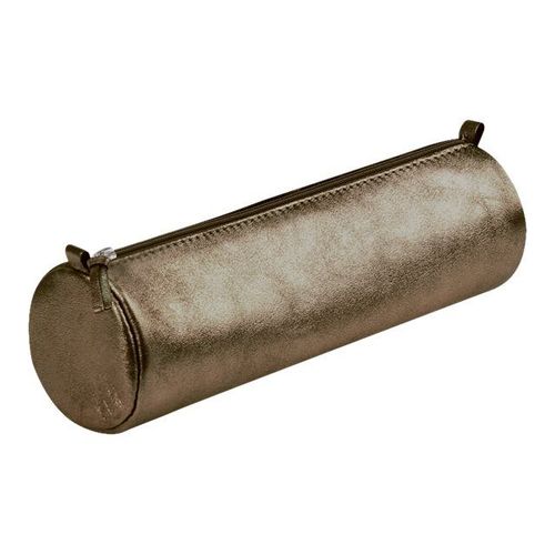 Clairefontaine Cuirise Leather Rd - Trousse - Cuir - Brun