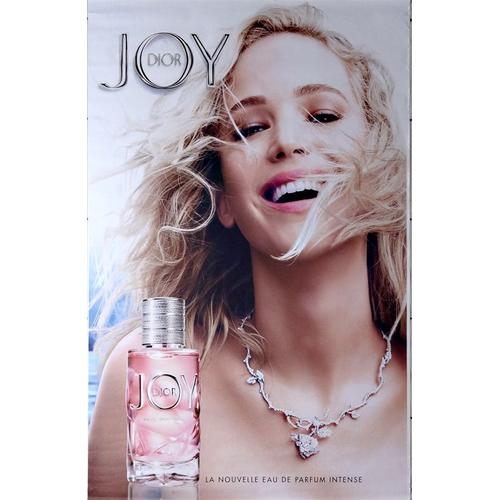 format 120X175 cm Affiche parfum roulée DIOR JOY #2 Jennifer Lawrence 
