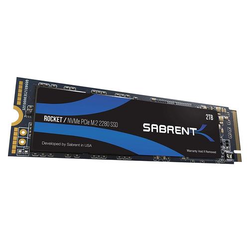 Sabrent SSD interne Rocket NVMe PCIe M.2 2280 de 2TB. Solid State Drive haute performance (SB-ROCKET-2TB)