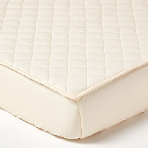 Protège-Matelas En Coton Bio Matelassé, 140 X 190 Cm