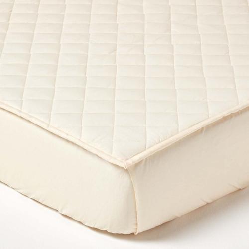 Protège-Matelas En Coton Bio Matelassé, 180 X 200 Cm