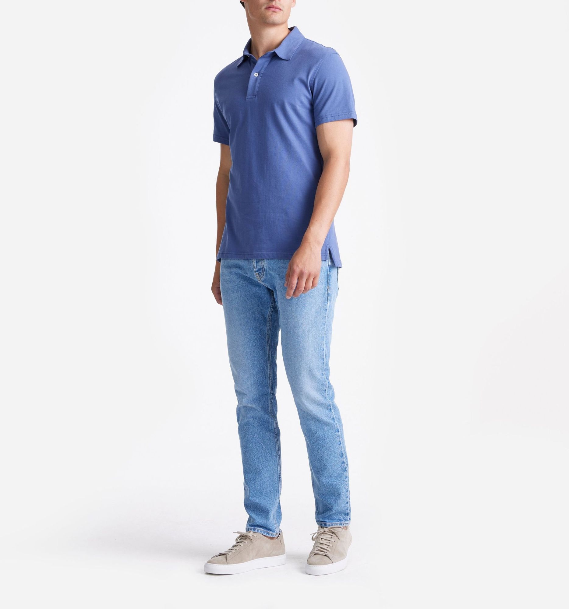 King Essentials The James Polo Royal Bleu Taille Xl