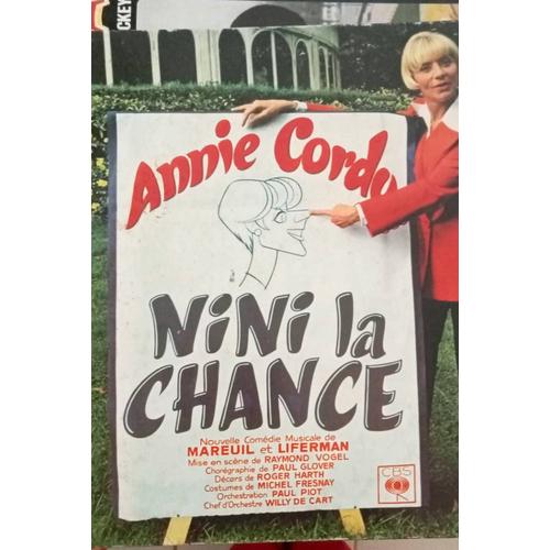 Vinyle 33t Annie Cordy Nini La Chance