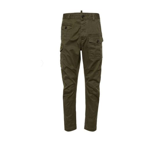 Dsquared2 - Trousers > Slim-Fit Trousers - Green