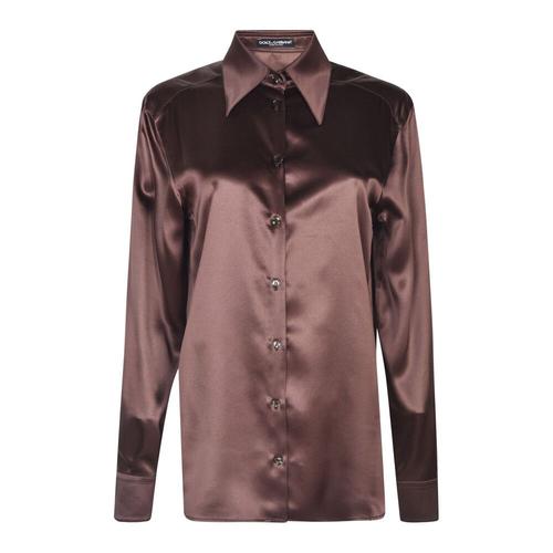 Dolce & Gabbana - Blouses & Shirts > Shirts - Brown