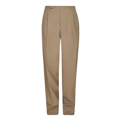 Giorgio Armani - Trousers > Suit Trousers - Brown