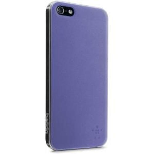 Belkin Micra Fine - Étui Pour Téléphone Portable - Polycarbonate - Violet