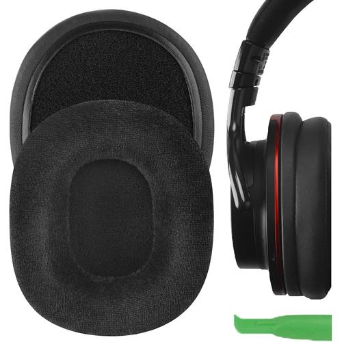 Comfort Coussinets de rechange en velours pour casque Sony MDR-1ABT, MDR-1RBT, MDR-1RNC Noir