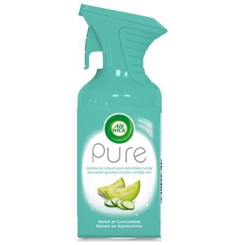 Pack de 6 Air Wick aérosol Pure Concombre et melon