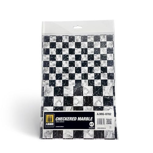 Checkered Marble - Sheet (Feuille)-Mig Jimenez