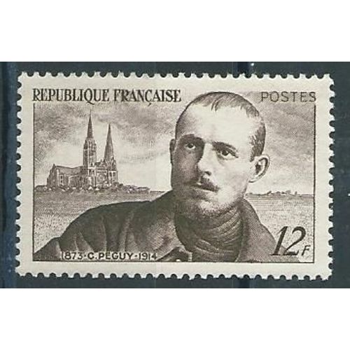 Charles Péguy Écrivain, Poète. Cathédrale De Chartres 1950 Neuf** N° 865