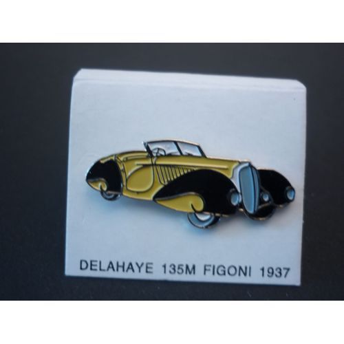 Pins Pin's Delahaye 135 M Figoni 1937 - Les Éditions Atlas Collections