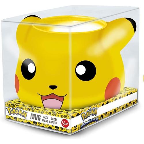 Jaune Stor Tasse En Céramique - Mug 3d 500 Ml | Pokemon Pikachu