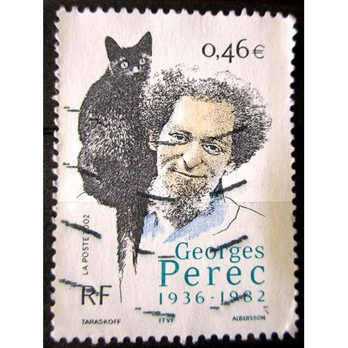 2002. F3518: Georges Perec.