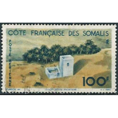 Côte Des Somalis (Actuel Djibouti) 1947, Bel Exemplaire De Poste Aérienne Yvert 21, Poste Frontière De Loyada, Oblitéré, Tbe