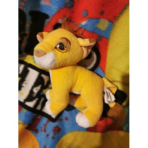 Peluche Roi Lion Nez Aimante Authentic Lion King Disney Mattel 1993