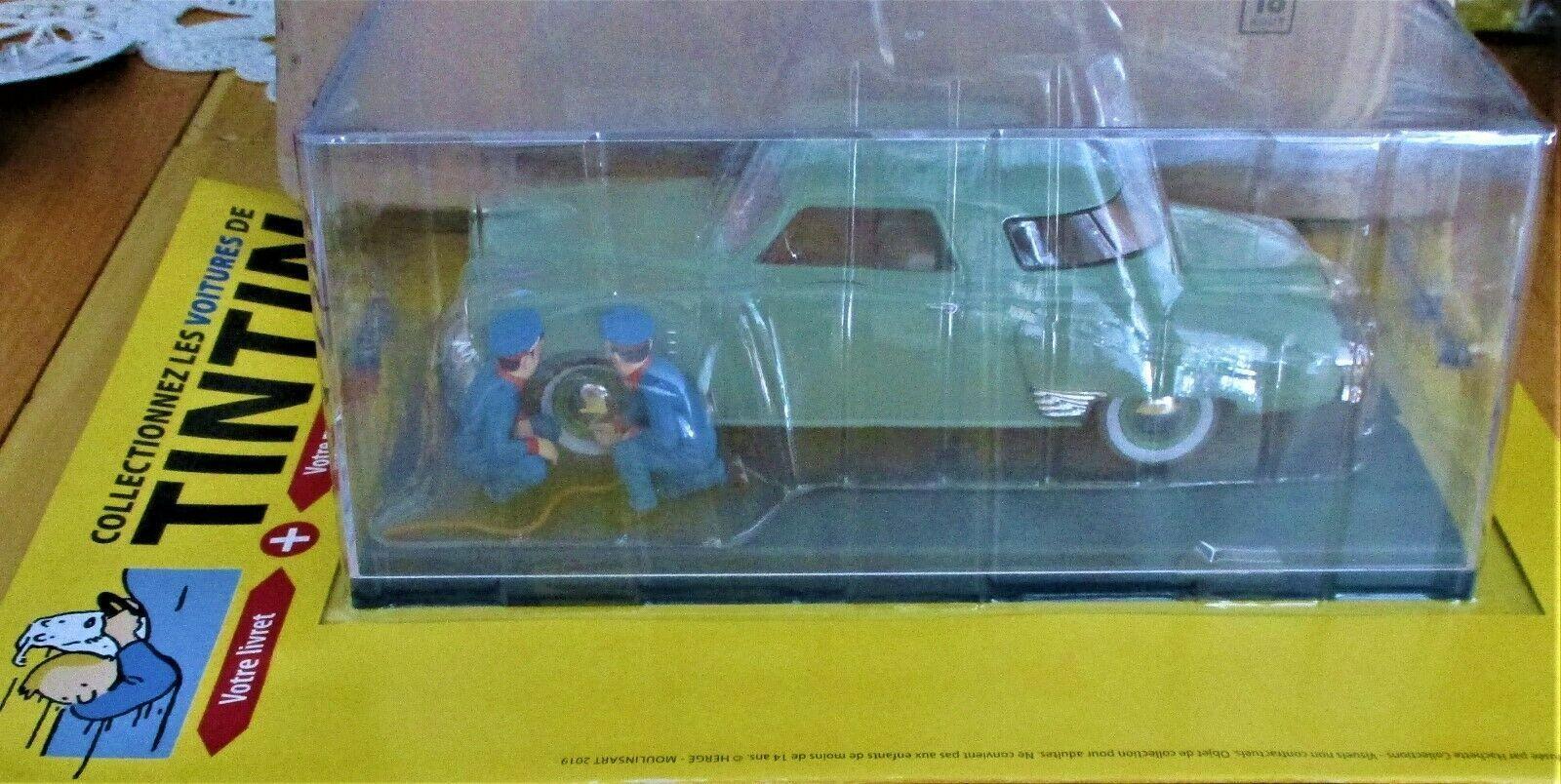 Voiture 1/24 tintin studebaker gara