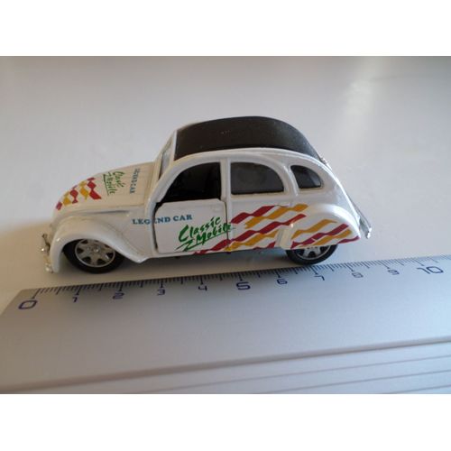 2 Cv Classic Mobil Blanc Friction