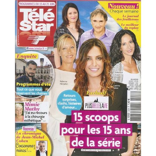 Ts Mimie Mathy 1p/Plus Belle La Vie 2p/ Ava Max 1p/ Isabelle Mergault 1p/ Jennifer Aniston 1p/ Laury Thilleman 1p/ Pierre Mondy 2p/ 2228