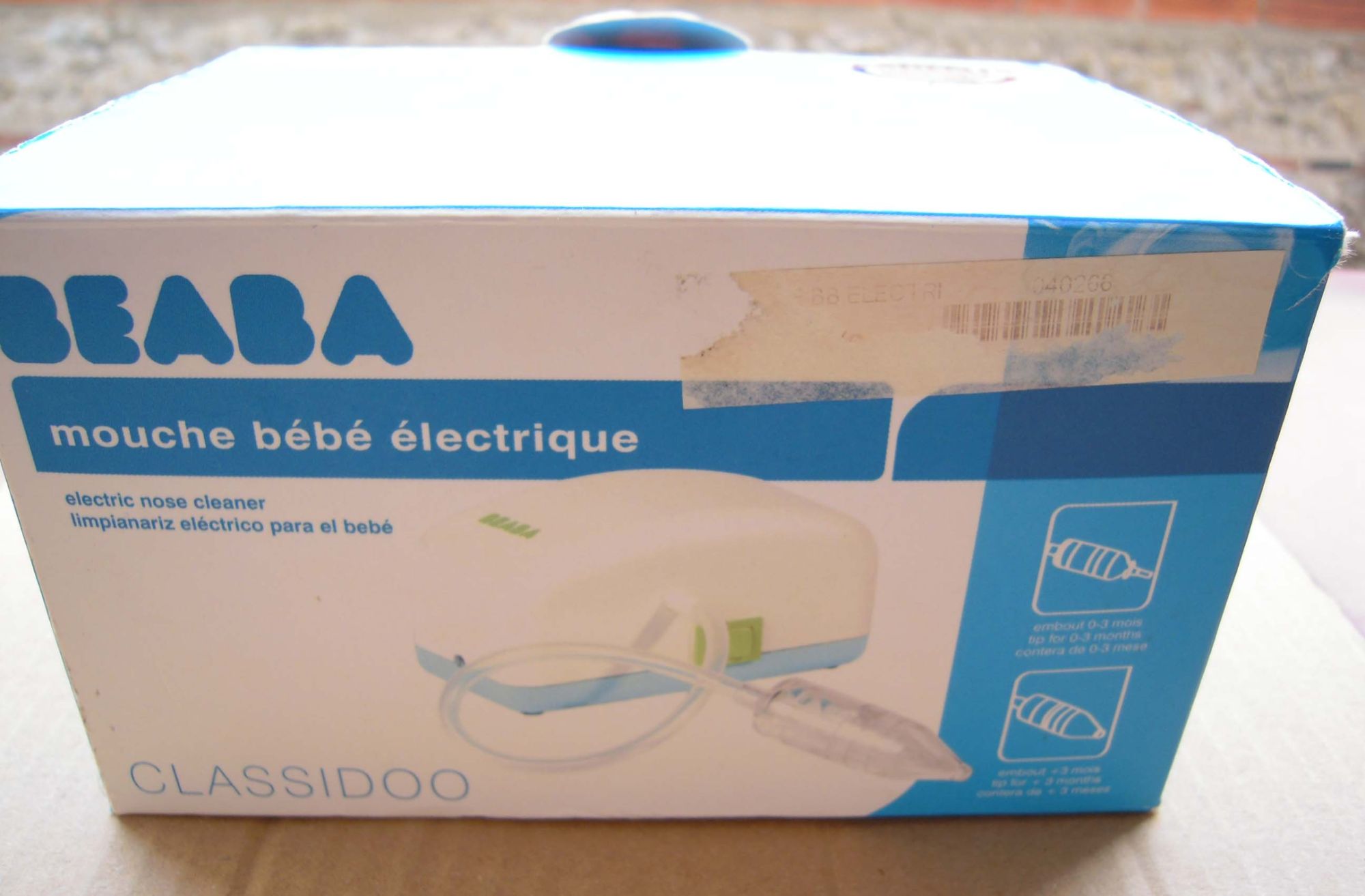 Mouche Bebe Electrique Beaba Classido Avec 2 Embouts Rakuten