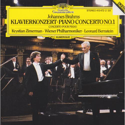 Johannes Brahms Klavierkonzert . Piano Concerto N°1 . Concerto Pour Piano - Krystian Zimerman Wiener Philarmoniker