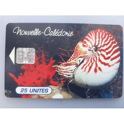 Télécarte Nouvelle Calédonie Nautile De L'aquarium Phonecote Nc38a