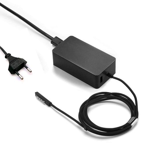 Surface Pro 2 Chargeur,Adaptateur d¿alimentation 48W 12V 3.6A Pour Microsoft Surface RT/2 Surface Pro 1 Surface Pro 2 1536 Tablet