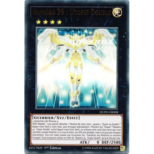 Yu-Gi-Oh! - Dupo-Fr008 - Numéro 39 : Utopie Double - Ultra Rare