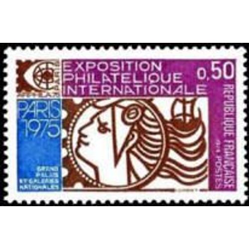 Exposition Philatélique Arphila 75 Année 1974 N° 1783 Yvert Et Tellier Luxe