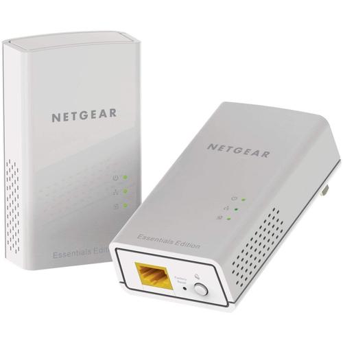 NETGEAR PL1000-100PES Pack de 2 Prises CPL 1000 Mbps avec Port Ethernet, Compatible avec tous les Anciens Modèles et toutes les B
